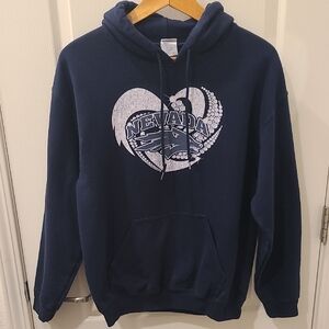 Gildan Navy Blue Nevada Hoodie